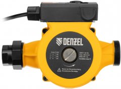 Циркуляционный насос CP25-8, напор 8 м, 130 л/мин, 1 м кабель, монт. длина 180 мм Denzel