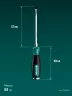 Ударная отвертка KRAFTOOL Impact стержень из CrMo стали, 250033-6