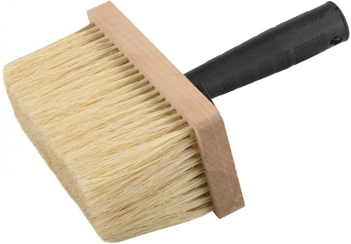 Битумная кисть-макловица ЗУБР МАСТЕР щетина из натурального волокна, 70х170мм 4-01853-17