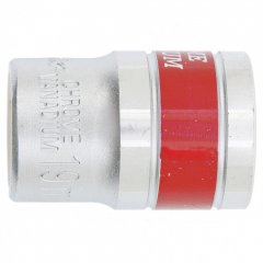 Головка торцевая, 19 мм, шестигранная, CrV, под квадрат 1/2, хромированная Matrix 13119