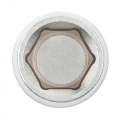 Головка торцевая, 19 мм, шестигранная, CrV, под квадрат 1/2, хромированная Matrix 13119