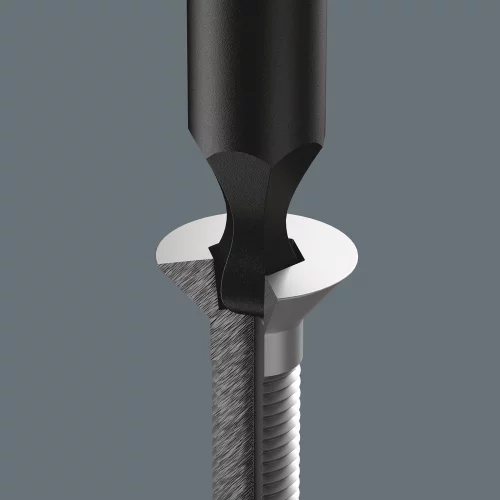 2052 Отвертка с шестигранной сферической головкой для электронщика, 3.0 mm x 60 mm, WERA, ( WE-118096 )