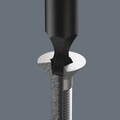 2052 Отвертка с шестигранной сферической головкой для электронщика, 3.0 mm x 60 mm, WERA, ( WE-118096 )