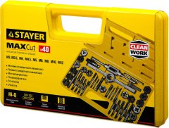Набор метчиков и плашек STAYER MASTER 40 предметов 2805-H40_z01