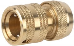 Соединитель "шланг-насадка" (1/2") для поливочных шлангов RACO 4246-55007B