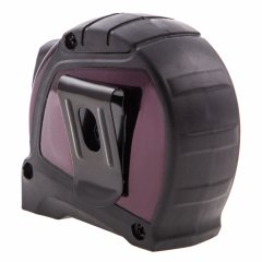 Рулетка "Doppelhaken",2 м x 16 мм,односторонний зацеп,Нейлон,двусторонняя шкала,автоматическая фиксация Gross 31121