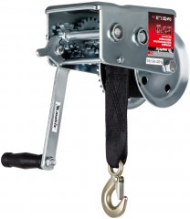 Лебедка шестеренчатая, тяга 0.8 т, ленточная Matrix 522715