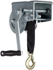 Лебедка шестеренчатая, тяга 0.8 т, ленточная Matrix 522715