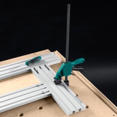 KRAFTOOL KRAFTFLEX GDH-300/60 в отверстия 20 мм, вертикальная быстрозажимная струбцина пистолетного типа (32801)