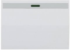 Одноклавишный выключатель с индикатором СВЕТОЗАР ЭФФЕКТ, SV-54431-W