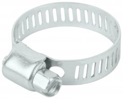 Хомуты, оцинкованная сталь, набор 5 шт., 18-25 мм FIT 64245