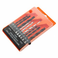 Набор сверл по бетону 5-6-8 мм, металлу 5-6-8 мм, дереву 5-6-8 мм, 9 шт, цилиндрический хвостовик Sparta 725055