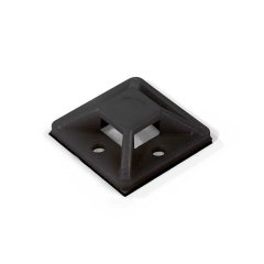 Площадка самоклеящаяся ПМС 25х25 (черн) (100шт) Fortisflex 63095