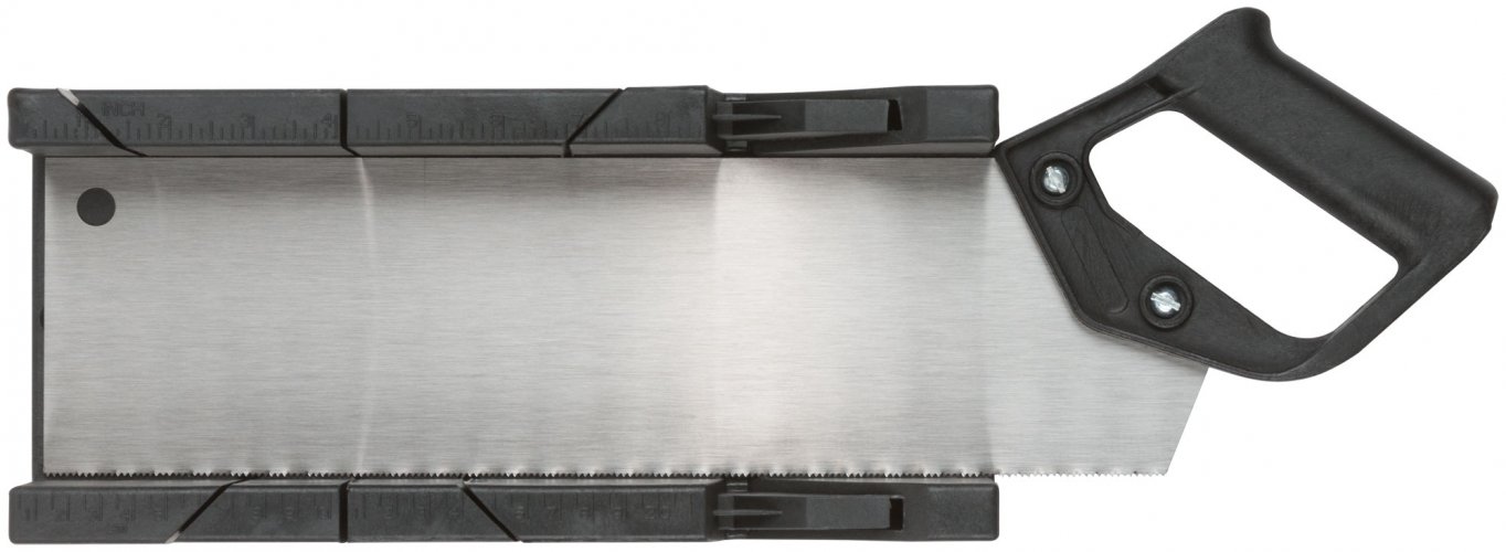 Стусло пластиковое черное с пилой 350 мм FIT 41265