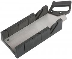 Стусло пластиковое черное с пилой 350 мм FIT 41265