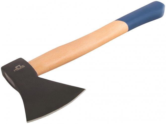 Топор кованая сталь, деревянная ручка 800 гр. MOS 46002М