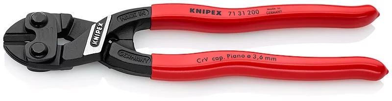 KNIPEX CoBolt® фосфатированные, черного цвета 200 мм, ( KN-7131200SB )