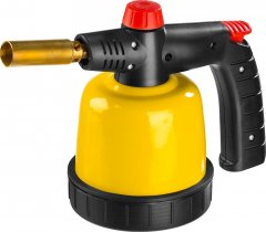 Газовая паяльная лампа STAYER MASTER, на баллон, с пьезоподжигом, регулировка пламени, 1850С 55590