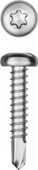 Нержавеющие саморезы KRAFTOOL DS-P с полукруглой головкой, 25x3.9 мм, 500 шт. 300931-39-025