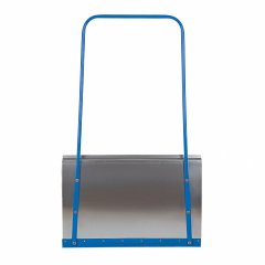 Движок для уборки снега, стальной, оцинкованный, 750 х 410 х 1100 мм, стальная рукоятка, Россия, Сибртех 61520