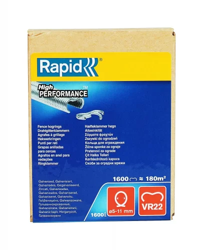 Кольцевые скобы для FP222 RAPID VR22 1600 шт. 40108810
