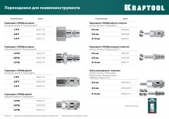 Переходник KRAFTOOL 1/2"F - рапид муфта 06593-1/2