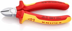 Кусачки боковые хромированные 140 мм, KNIPEX, ( KN-7006140SB )
