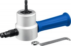 Насадка-ножницы для реза листового металла, на карточке СВЕРЧОК ЗУБР 23293