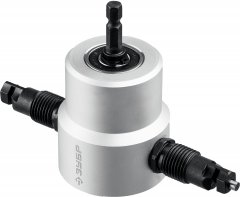 Насадка-ножницы для реза листового металла, на карточке СВЕРЧОК ЗУБР 23293