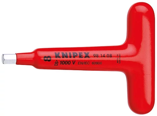 Отвертка для винтов с профилем "внутренний шестигранник" 120 мм, KNIPEX, ( KN-981405 )