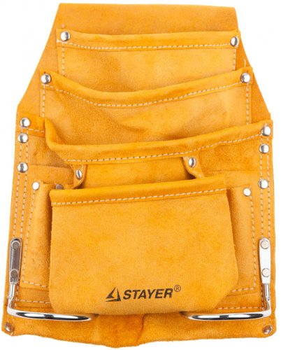 Сумка поясная 8 карманов для ручного инструмента STAYER 38505