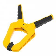 Струбцина клещеобразная, усиленная 100 х 80 мм, двухкомпонентные рукоятки DENZEL 20798