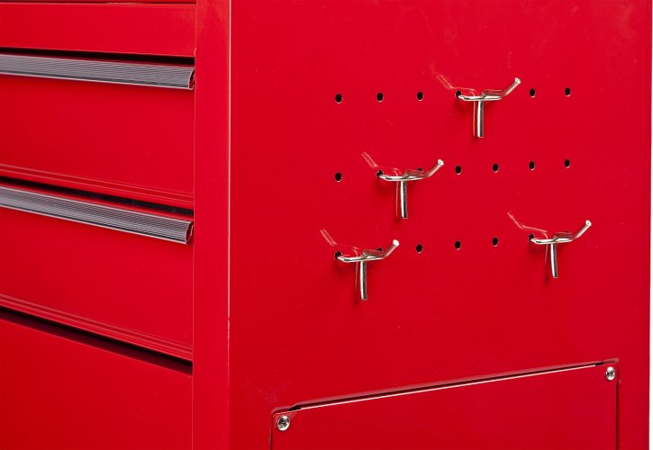 Инструментальная тележка STAYER MASTER комбо, 2 ящика + ящик настольный 616x330x742мм 38909-K