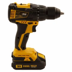Дрель-шуруповерт аккумуляторная, бесщет. BLDL-IB-18-02, Li-Ion, 18 В, 2 акк. Denzel 26121