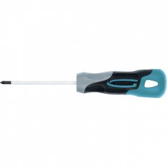 Отвертка PZ0 x 75 мм, S2, трехкомпонентная ручка Gross 12155