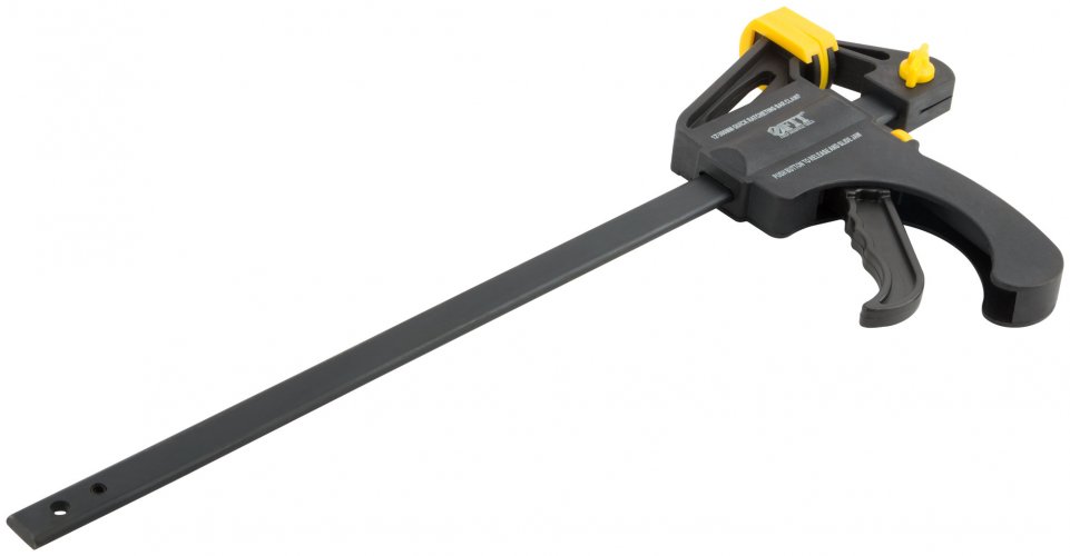 Струбцина нейлоновая пистолетная 300х465х60 мм FIT 59268