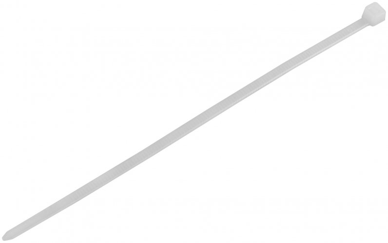 Хомуты нейлоновые для проводов, белые 100 шт., 3,6х150 мм FIT 60368