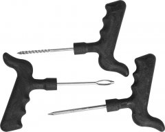 Набор для ремонта бескамерных шин (шило, игла, рашпиль) STAYER 43270-H3