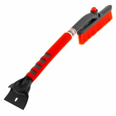 Щетка-сметка для снега со скребком, поворотная голова, 510 мм Stels 55305