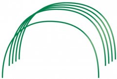 Парниковые дуги в ПВХ 0.85 х 0.9 м, 6 шт D проволоки 5 мм Россия 64408