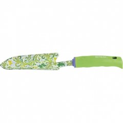 Совок посадочный узкий, 55 х 320 мм, стальной, пластиковая рукоятка, Flower Green, Palisad 62037