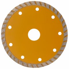 Диск алмазный, отрезной Turbo, 125 х 22.2 мм, сухая резка Denzel 73108