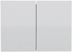 Двухклавишный выключатель СВЕТОЗАР ЭФФЕКТ, SV-54434-SM