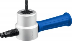 Насадка-ножницы для реза листового металла в металлическом кейсе + запчасти СВЕРЧОК ЗУБР 23294