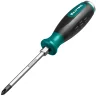 Ударная отвертка KRAFTOOL Impact PH 2 , сквозной стержень из Cr-Mo стали, 250034-2