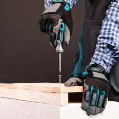 Отвертка PZ1 x 75 мм, S2, трехкомпонентная ручка Gross 12156