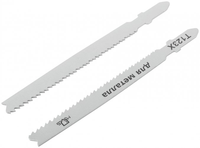 Полотна для эл. лобзика, T123X, универсальные, HSS, 100 мм, 2 шт. MOS 40824М