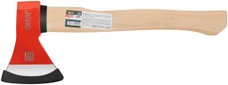 Топор кованая усиленная сталь, деревянная ручка 600 гр. FIT 46006