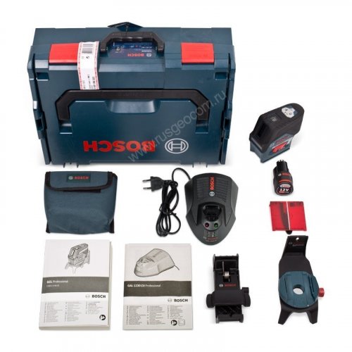 Лазерный уровень Bosch GCL 2-50 C+RM2+BM 3 clip L-Boxx с калибровкой