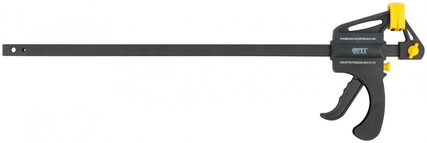 Струбцина нейлоновая пистолетная 450х600х60 мм FIT 59269